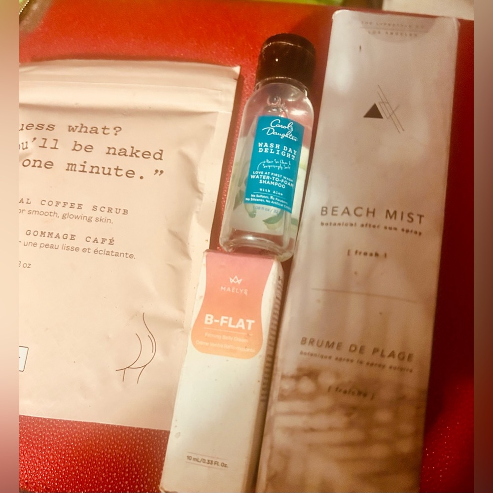 Bath & Haircare LOT of 4! Maely’s B-Flat, Frank Body, Shampoo & Beach Mist, NIB - Picture 7 of 8
